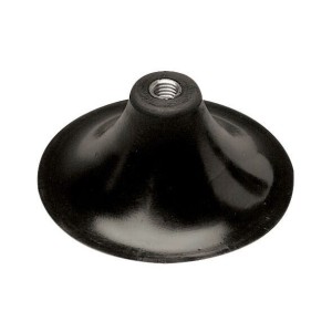 Base in gomma per asta bandiera Nera LZ43237-5%