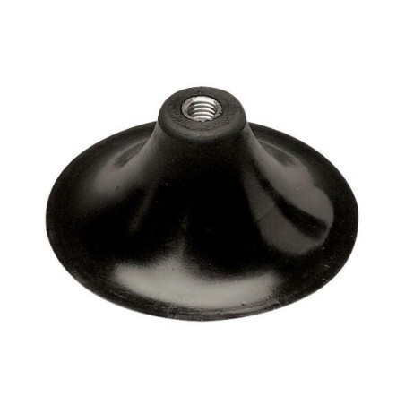 Base in gomma per asta bandiera Nera LZ43237-5%