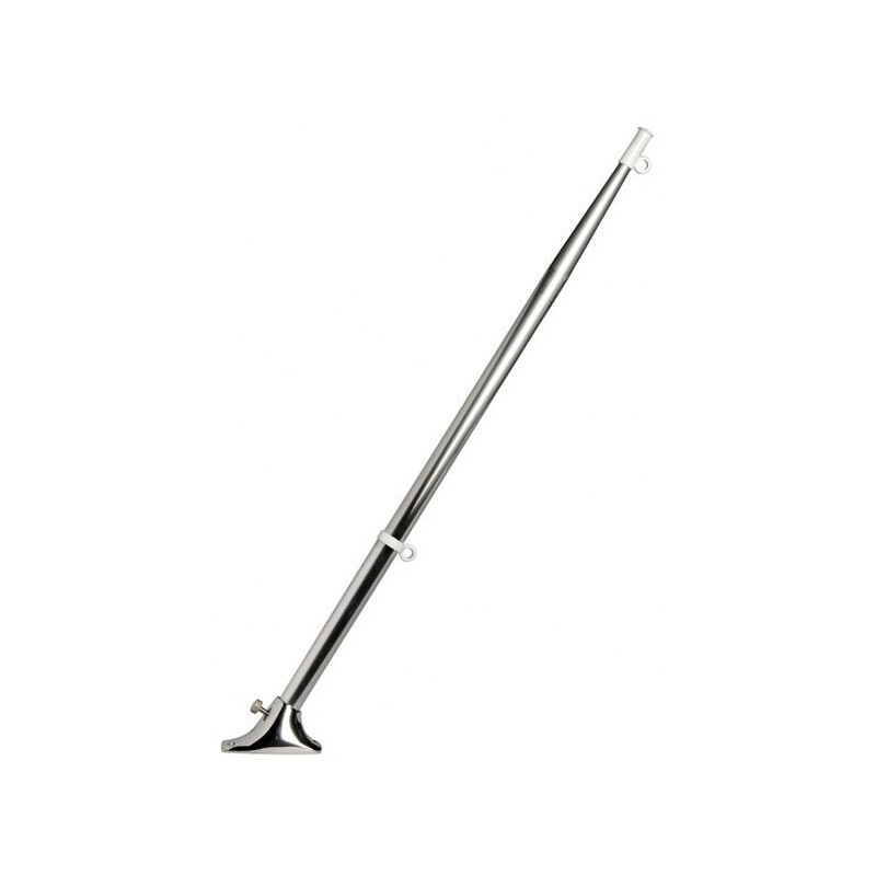 Stainless Steel flagpole and Stainless Steel base L.80cm N30112501970