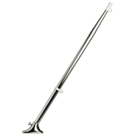 Stainless Steel flagpole and Stainless Steel base L.80cm N30112501970