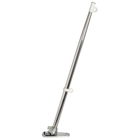 Asta portabandiera in acciaio inox 40cm Base in ABS cromato N30112501973-40%