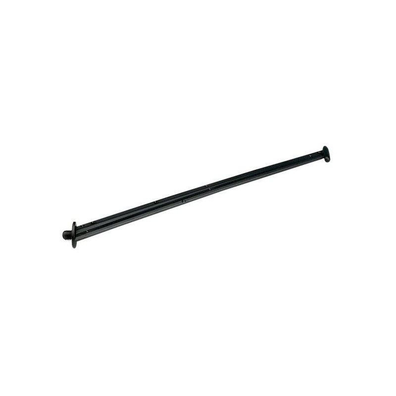 Asta inclinata ed avvitabile in plastica L.30cm Nera N30112502111-5%