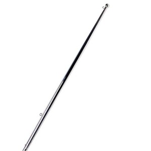 Asta portabandiera in inox con pallina L. 610mm OS3539201-0%