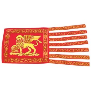 Bandiera in stamigna S.Marco Venezia 12x24cm N30112503700-0%