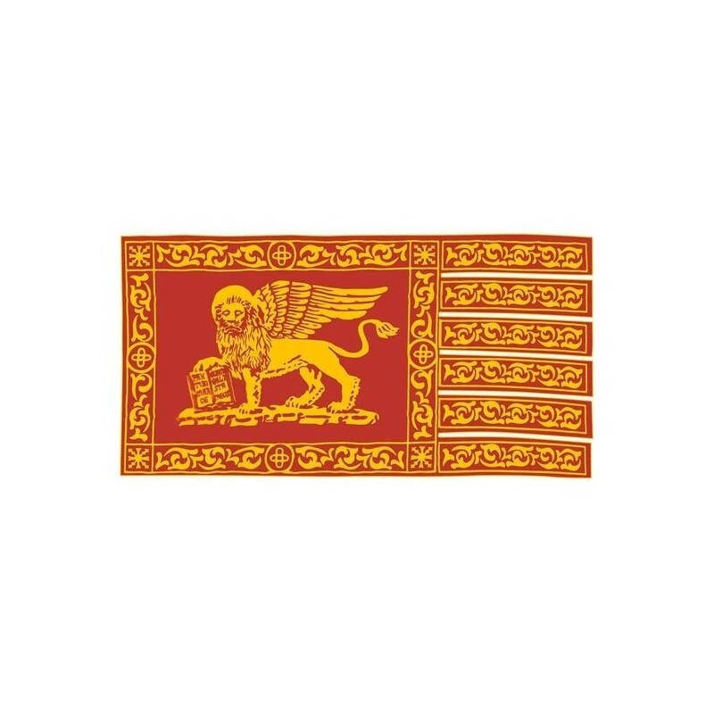 Bandiera in stamigna S.Marco Venezia 22x44cm N30112503701-5%