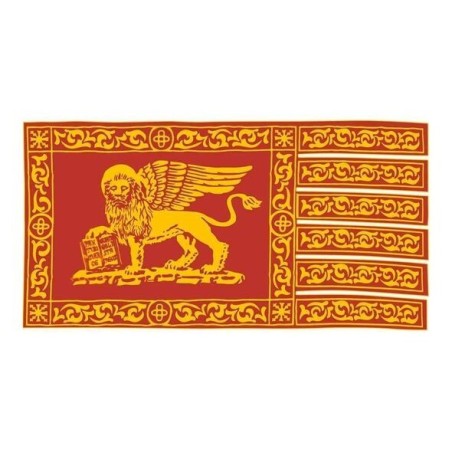 Bandiera in stamigna S.Marco Venezia 22x44cm N30112503701-5%