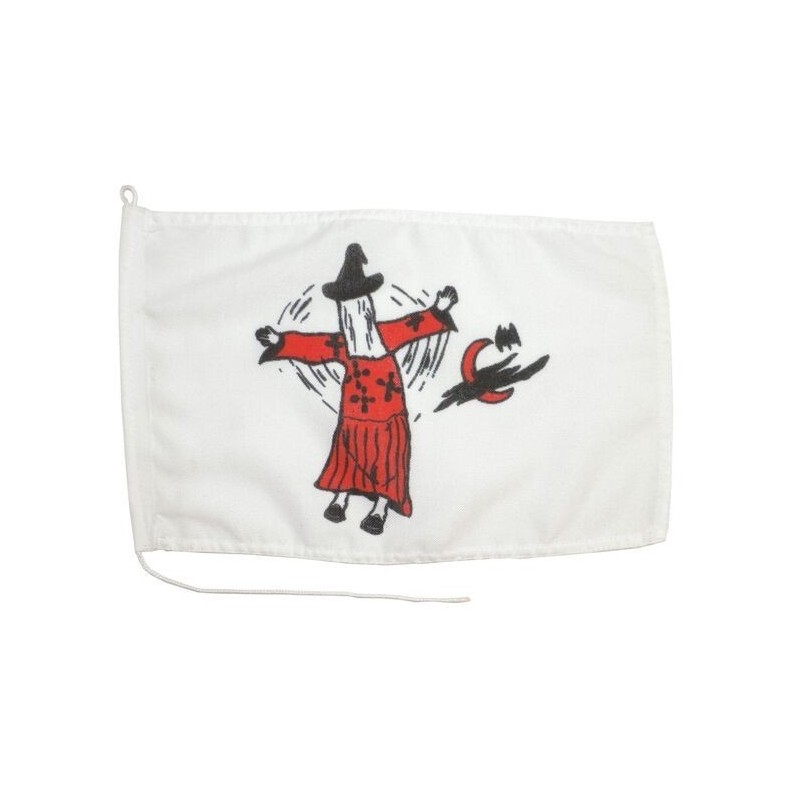 Heavy polyester flag - No wife - 20x30cm N30112503789