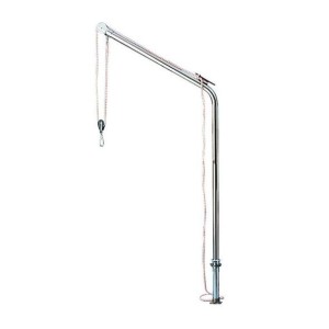 Swivelling davit Tube Ø 40mm Capacity 125kg per pair OS4235300