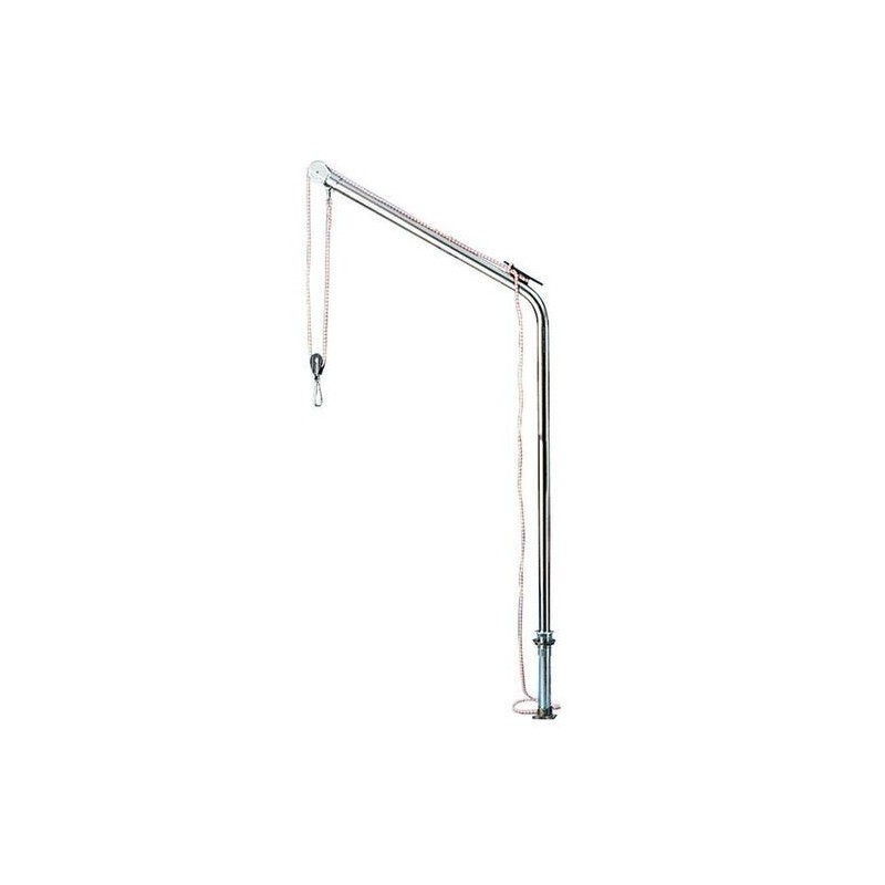 Swivelling davit Tube Ø 40mm Capacity 125kg per pair OS4235300