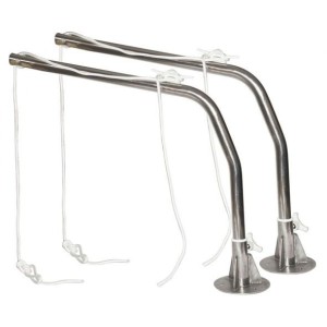 Pair of Davits for gangways and inflatable boats Capacity 120kg TRO1740120