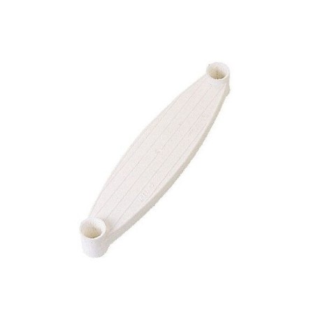 Lalizas plastic spre step ladder with tube D.25mm White colour LZ50160