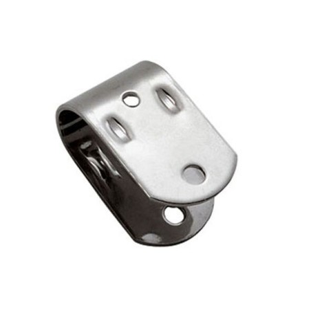 Attacco a U in acciaio inox Tubo Ø22mm N30810100100-5%