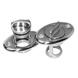 Tappo di scarico sentina inox 43x64mm Foratura D.32mm N31637701740-0%