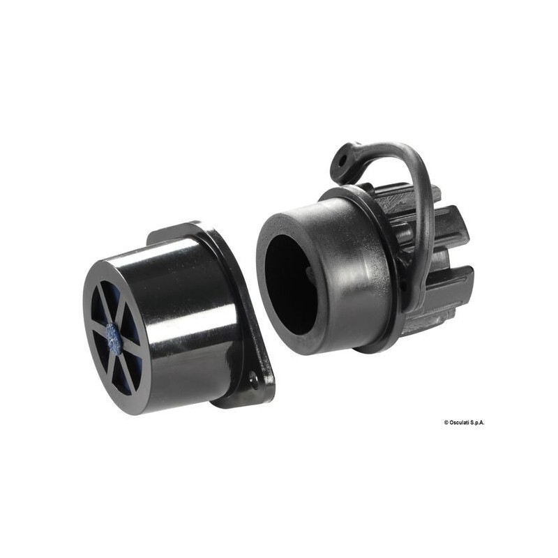 Bushing with valve for inflatable boats with plug D.36mm OS1853400