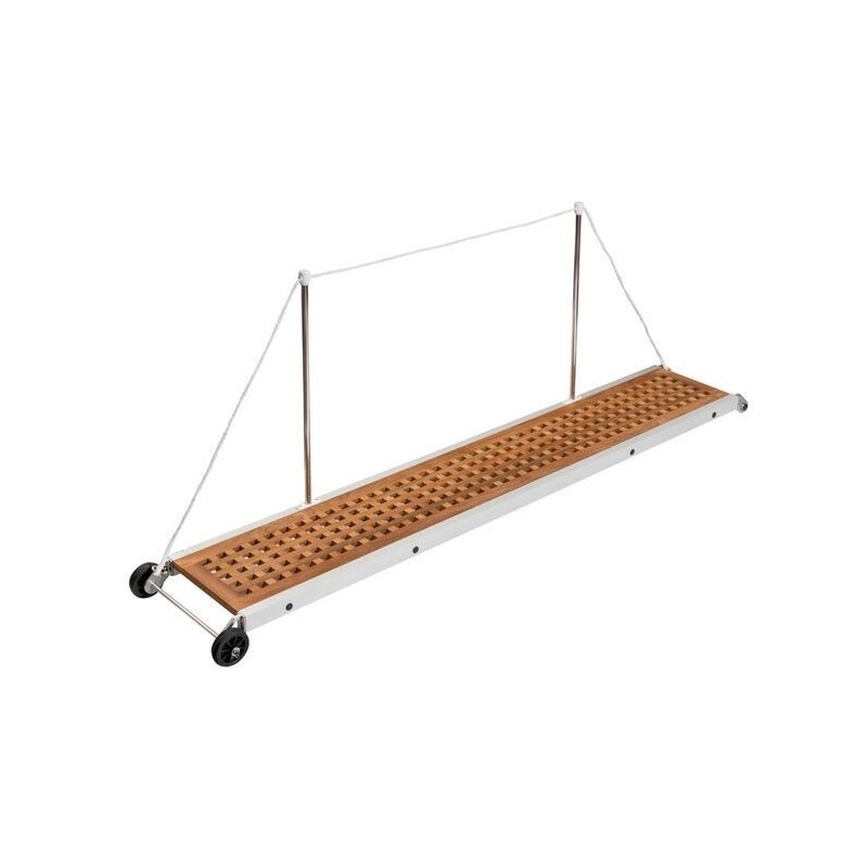 Passerella Fissa in alluminio 2,1mt x 34cm Carabottino Teak OS4265700-18%