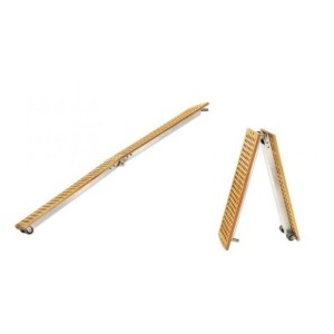 Passerella Pieghevole Poker in legno carabottino 230x30cm 12kg TRS2100230-30%