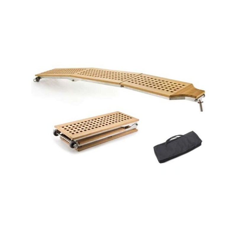 Folding Tris series gangplank with duckboard 220cm TRS2832200