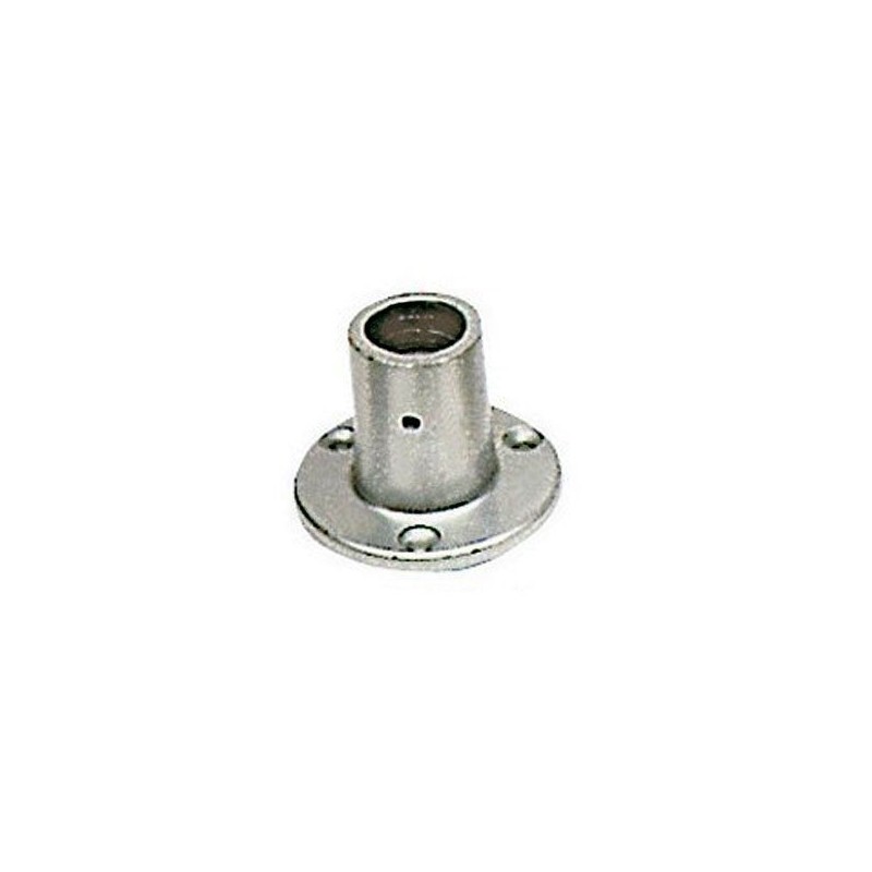 Aluminium Pulpit joint Round Version 90° Angle for 30mm pipe 80x80h mm OS4102900