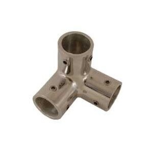 Stainless steel corner with 3 lines - Tube D.25 mm MT0634525