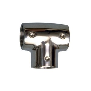 Stainless steel tee at 90° - for Tube External Diameter 25 mm N60840528063