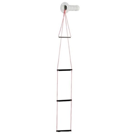 Recess fit 3-step emergency ladder L.110cm Rear nut OS4952213