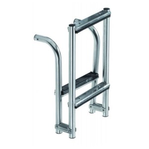 Scaletta pieghevole in acciaio inox 4 Gradini antiscivolo Ø 25mm FNI3030104-30%