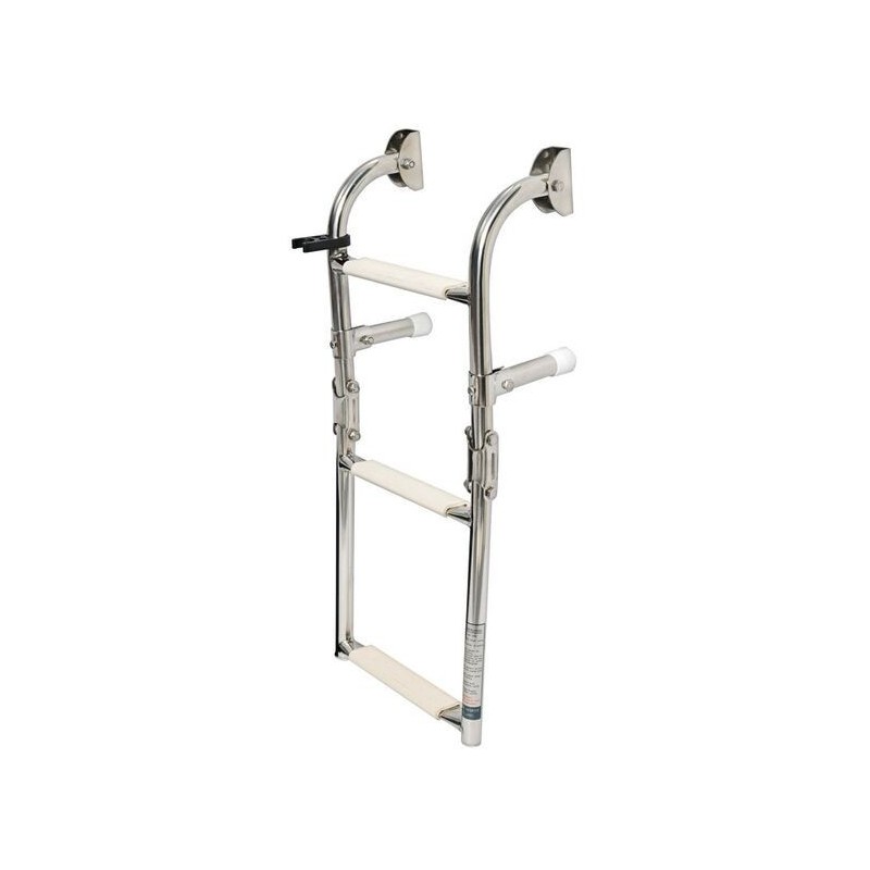 Scaletta pieghevole In inox 3 gradini 63x26cm N30810111140-18%