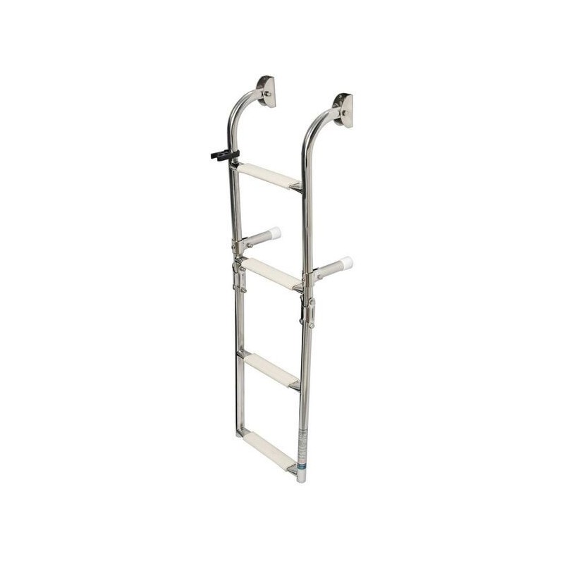 S.S. Foldable ladder 5 steps 115x26cm N30810111142