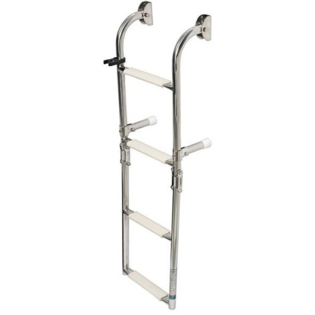 S.S. Foldable ladder 5 steps 115x26cm N30810111142