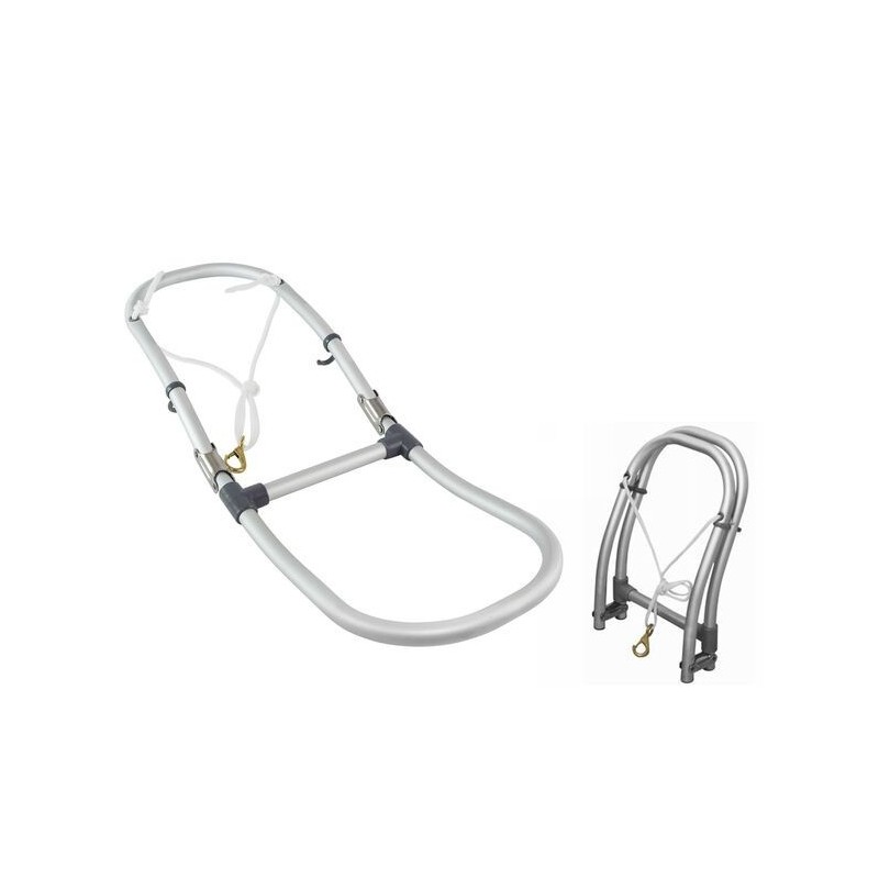 Anodised aluminium ladder for inflatable boats 250x900mm OS4953301