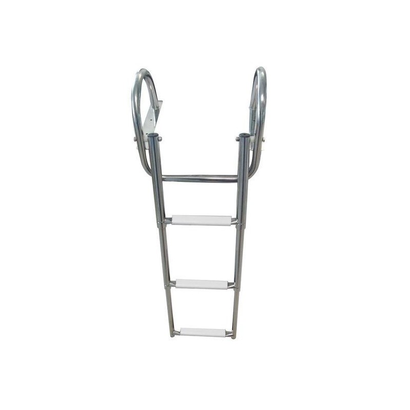 Scaletta telescopica da plancetta inox con corrimano 3 Gradini L889mm OS4954603-18%