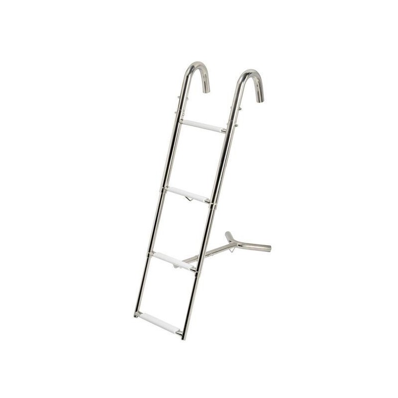 Bow telescopic ladder 4 steps 1100x315mm OS4954804