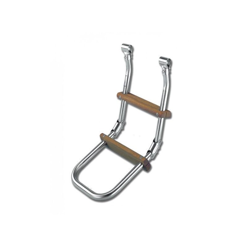 Scaletta pieghevole in acciaio inox 3 gradini 28x73cm TRS1925003-20%