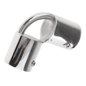 Stainless steel 90° Bow angular joint with eye Ø22mm OS4111622