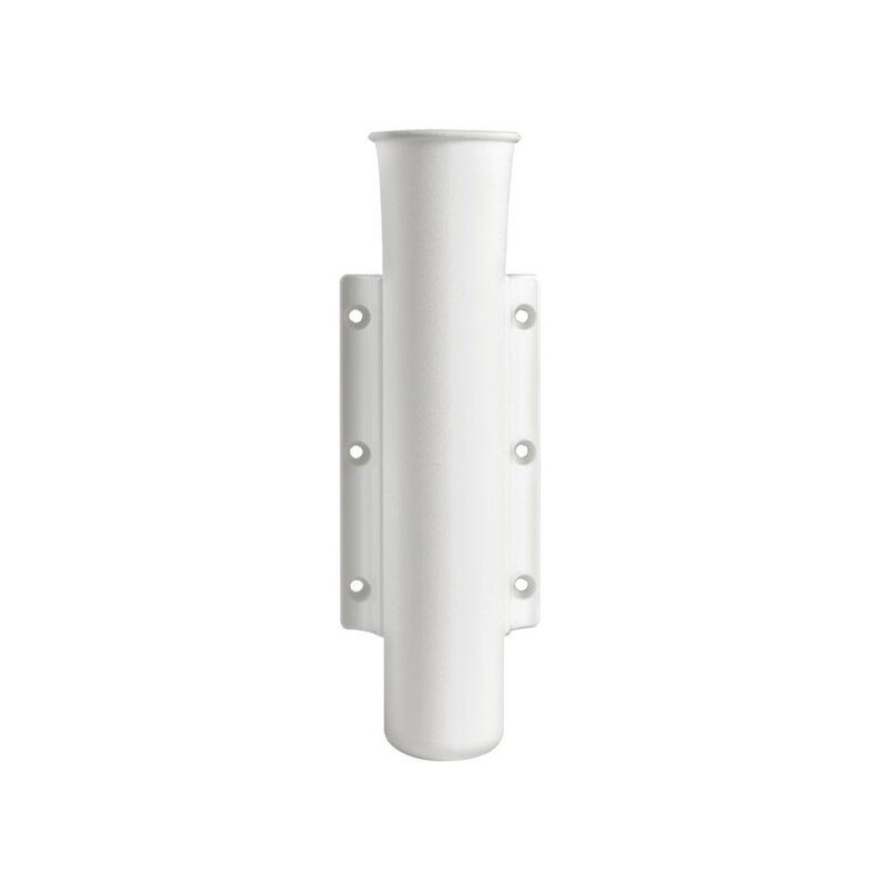 Fishing rod holder for wall mounting in white plastic 233mm Ø41mm N30413004950