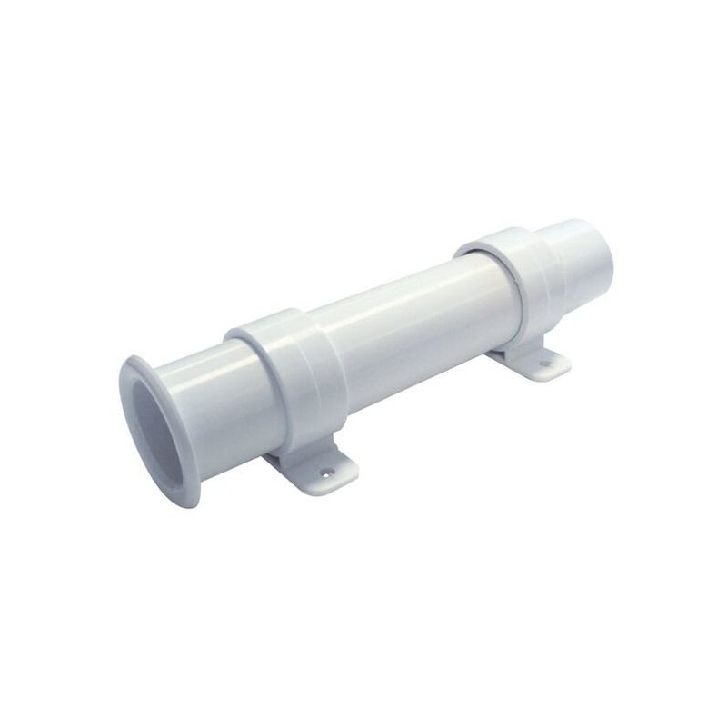 Wall mounting fishing rod holder Internal D.40mm White N30413004966
