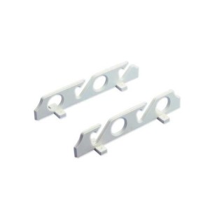 Coppia Portacanne multiplo in plastica inalterabile bianca per 4 canne N30413005001-10%