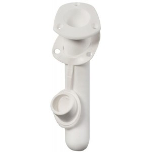 Portacanna da incasso con spina fermacanne Flangia 83x105mm P230mm Ø42mm OS4116804-40%