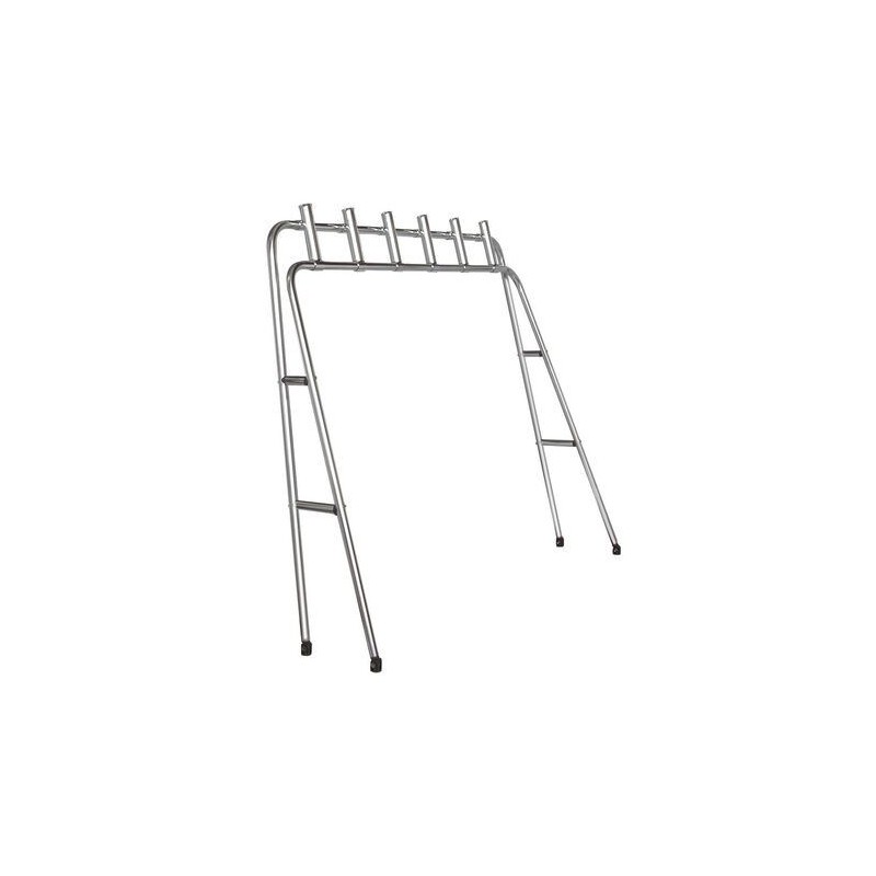 Foldable Rod Holder Rack with 6 Rod Holders - W.B.2400xW.T.1900xH1640mm OS4169001