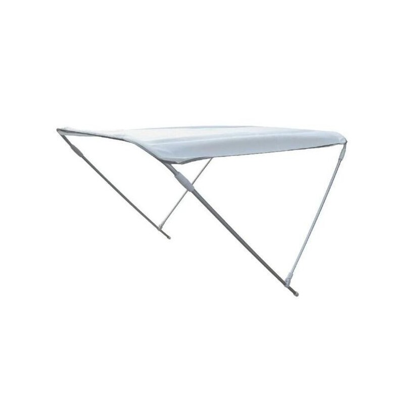 Tendalino 2 Archi in Alluminio H.110cm Larghezza 150cm Lunghezza 180cm Bianco MT3266055-20%