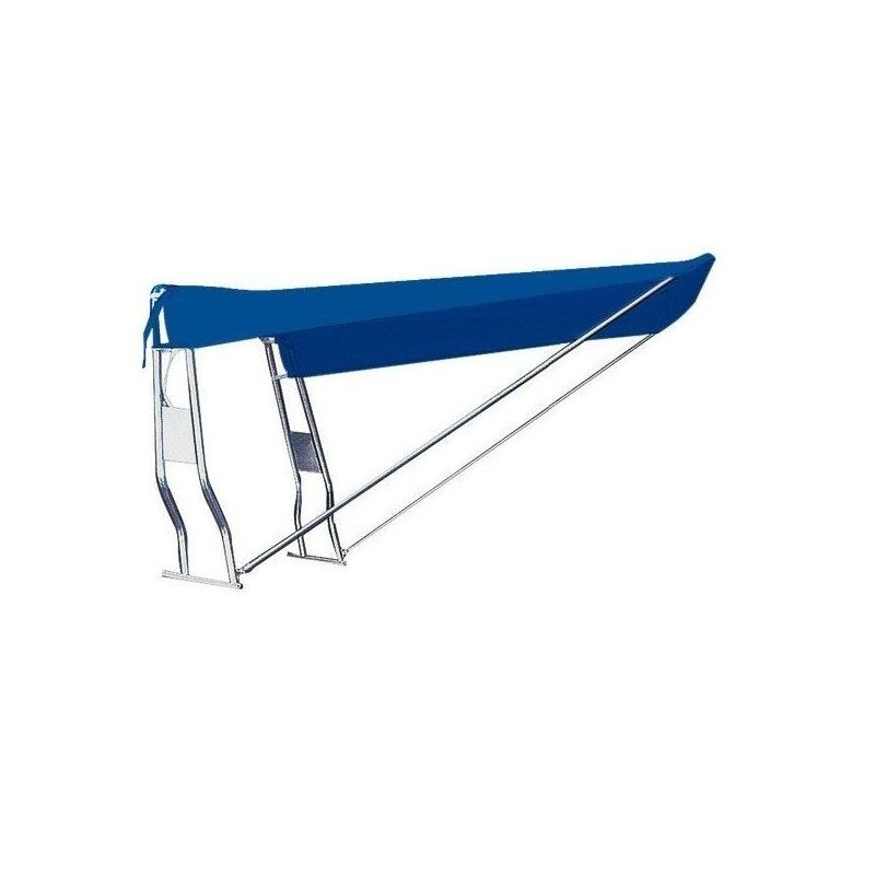 Tendalino Telescopico per Roll-Bar Tubo in Inox Blu Navy 120x145x190cm OS4690611-18%