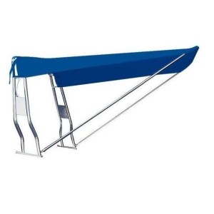 Tendalino Telescopico per Roll-Bar Tubo in Inox Blu Navy 130x150x190cm OS4690612-18%