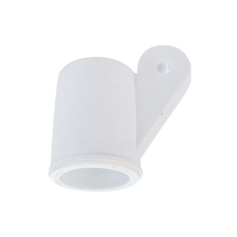 Flanged Joint with 1 flange Tube D.20mm White N120412000613