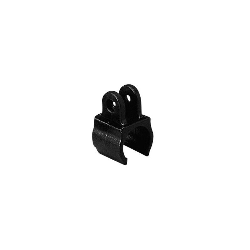 Attacco per battagliola per tubo D.25mm Nero N120412000639N-5%