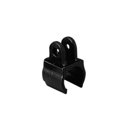 Attacco per battagliola per tubo D.25mm Nero N120412000639N-5%