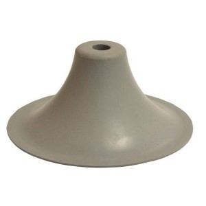 Basetta incollabile in gomma per tendalini 92x40mm Grigio N120412002113-5%