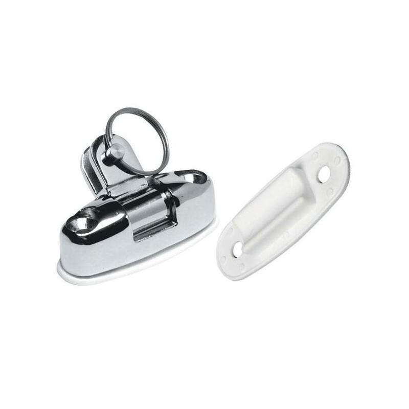 Attacco capottina snodato a 180° Inox 70mm con base in plastica OS4666500-40%