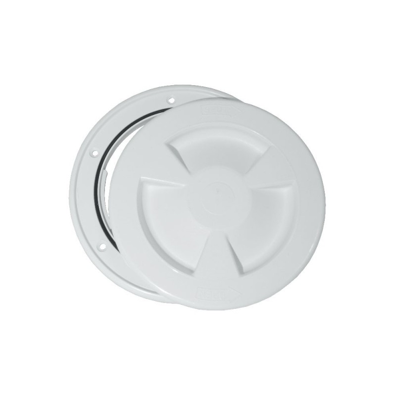 Screw-on inspection hatch cover D.170mm White N30211202027