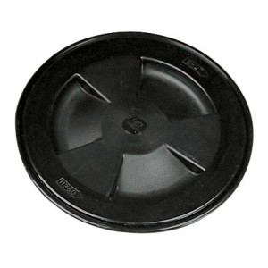 Screw-on inspection hatch D.204mm Black N30211202034
