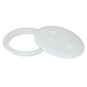 Tappo d'ispezione in ABS bianco 222mm N30211205092-5%